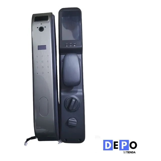 Cerradura Inteligente Wifi Para Puertas Con Camara Y Timbre 