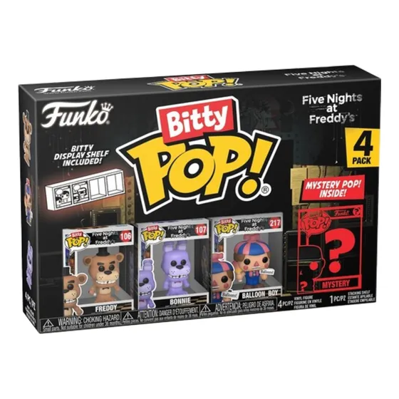 Funko Bitty Pop! Five Nights At Freddys - Freddy 4 Pack