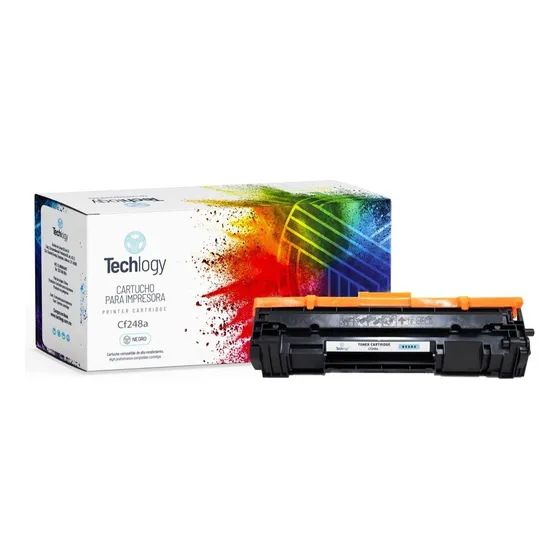 Toner Compatible Techlogy 48a Cf248a Con Chip 2 Pack Hp M15w Tinta Negro