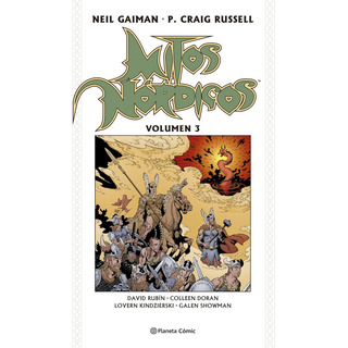 Mitos Nordicos Nã⺠03/03, De Gaiman, Neil., Vol. 3. Editorial Planeta Cómic, Tapa Dura En Español Mitos Nordicos Nã⺠03/03, De Gaiman, Neil., Vol. 3. Editorial Planeta Cómic, Tapa Dura En Español