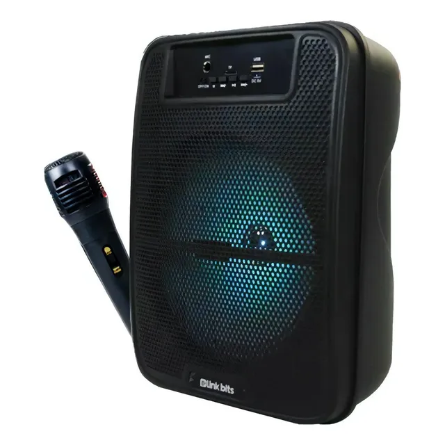 Bafle bocina compatible bluetooth 8puLG 10W usb fm