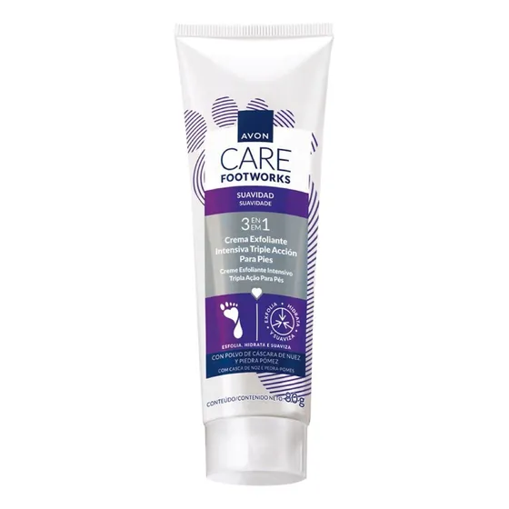 Crema Pies Foot Works Avon Care 3 En 1 80g Neutra