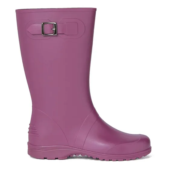 Botas De Caucho Para Dama Urbanas Ref, Ginna  Color Fucsia