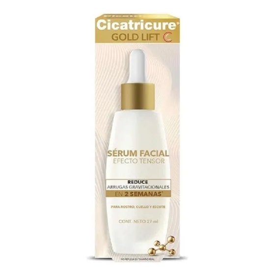Sérum Serúm Facial Efecto Tensor Cicatricure Gold Lift día/noche para todo tipo de piel de 27mL/27g 40+ años