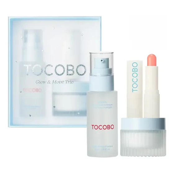 Tocobo Glow & Moist Trio Set Pack Hidratación Facial Momento De Aplicación Día\u002Fnoche Tipo De Piel Seca | Cuotas sin interés