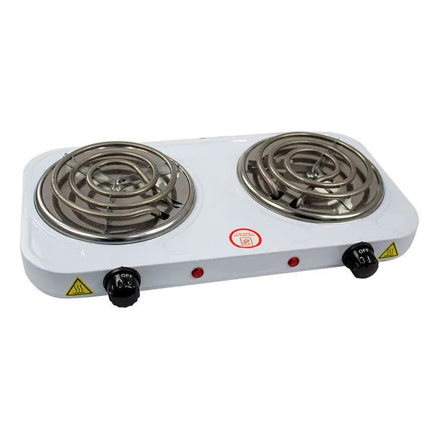 Cocina Eléctrica 2 Hornillas 110v Portatil 2000w Original