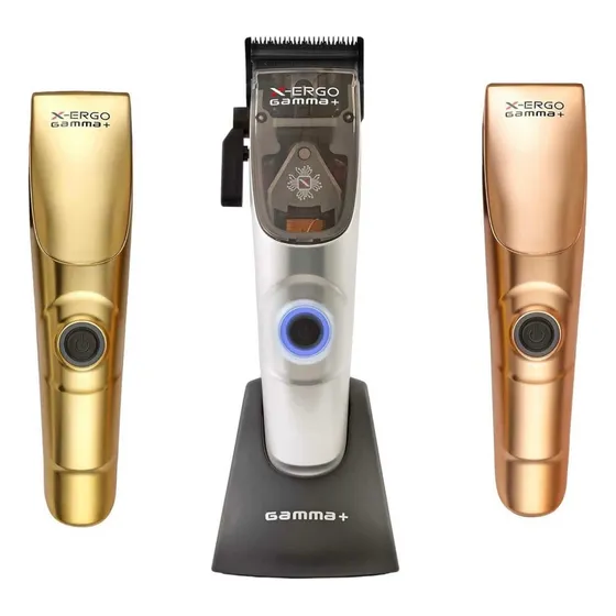 Máquina De Cortar Cabelo Profissional Gamma+ Clipper X-ergo