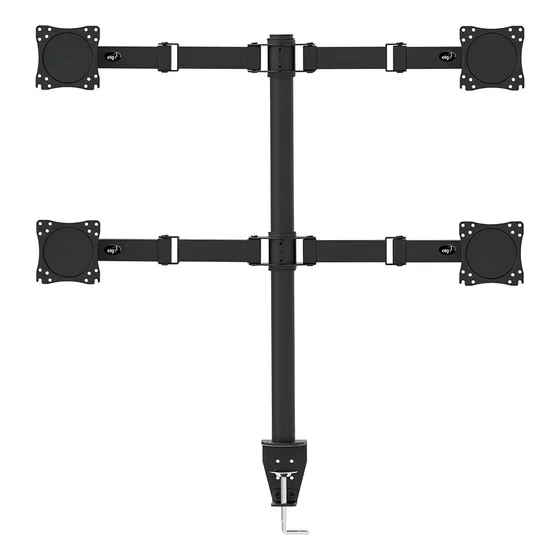 Suporte ELG Multiarticula de Mesa Para 4 Monitores 14 a 27 polegadas com capacidade de 20kg - F50X4