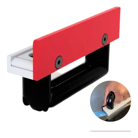 Aplicador De Fita Vhb P/ Pele De Vidro Manual Guia Fita 25mm