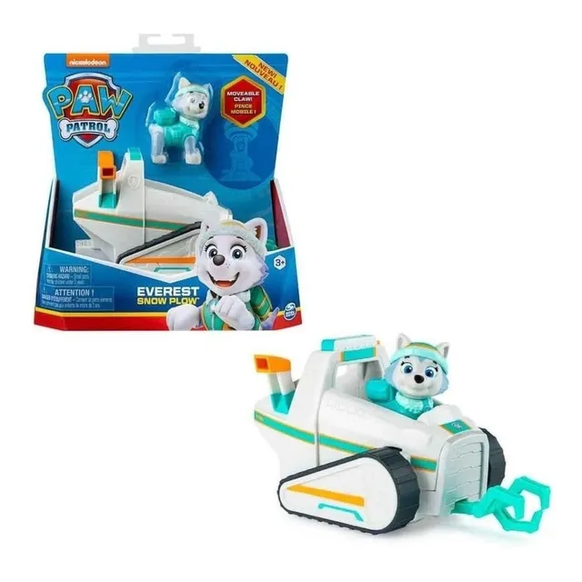Paw Patrol Everest Snow Plow Vehiculo Deluxe