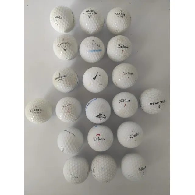 Pelotas De Golf Usadas Varias Marcas 20 X 10