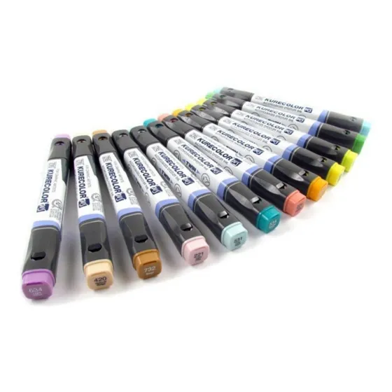Marcador Rotulador Kurecolor Twin Doble Punta X 10 Unidades