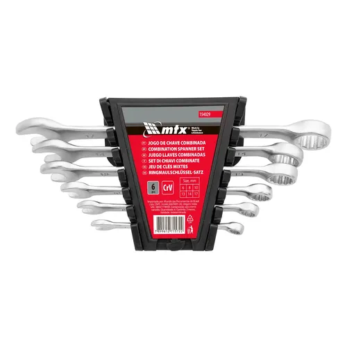 Jogo Chave Combinada 6pcs 6-17mm Com Suporte Mtx 154029 | MercadoLivre
