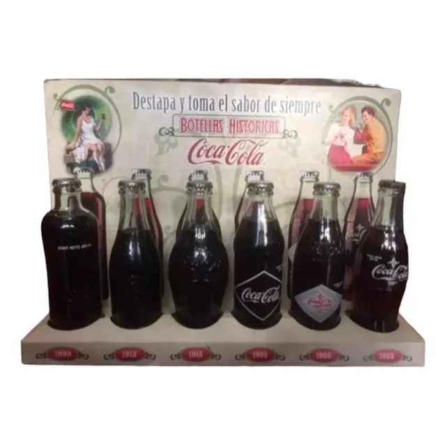 Botellas De Coca Cola Históricas Coleccionables 80 Años 
