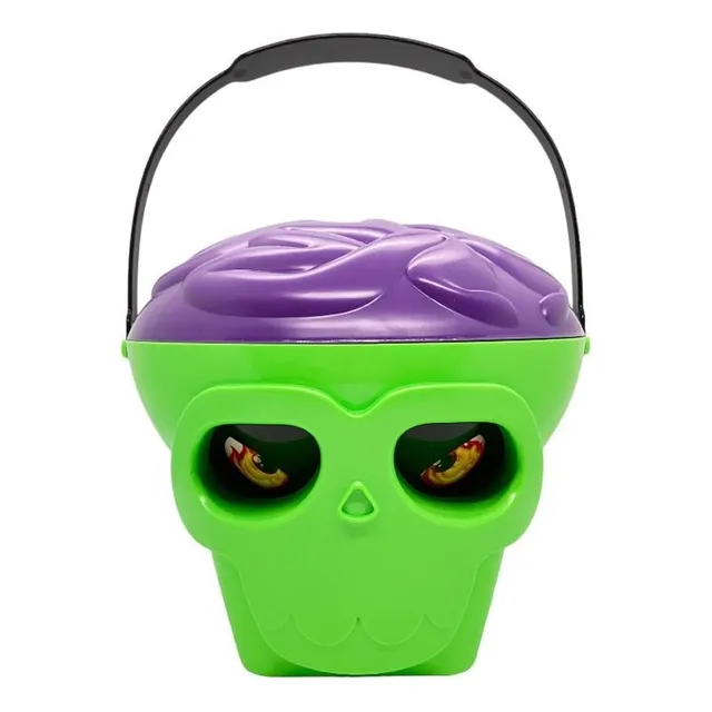 Caramelera Halloween Frutales Arcor Esqueleto Zombie Ojos