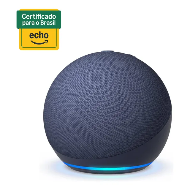 Echo Dot 5ª Geração Alto-falante De 1,73 Azul Amazon