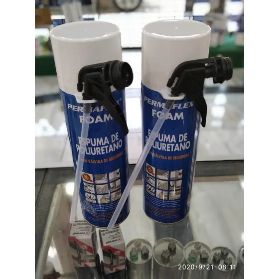 Espuma Expandible De Poliuretano Foam Permaflex 500 Ml
