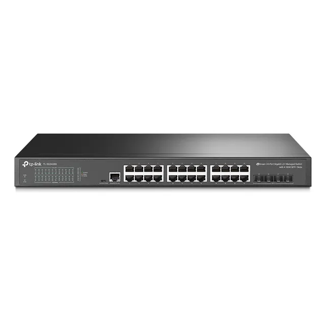 Switch Tplink Jetstream Gb De 24 Ptos C/4 Ranuras Tl-sg3428x