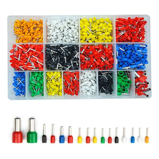 2120 Pc Terminales Aisladas (ferrules) Conectores De Alambre 2120 Pc Terminales Aisladas (ferrules) Conectores De Alambre