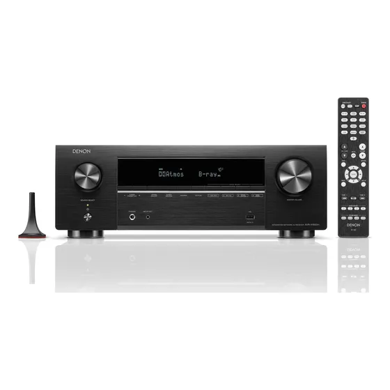 Receiver Denon Avr-x1800h 7.2 Canais Saída Pré Wifi 8k Dolby