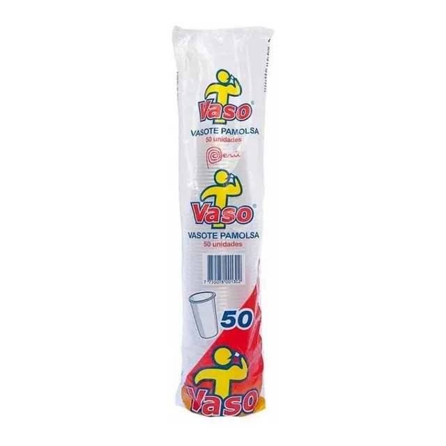 Vaso Descartable Transparente 6oz Paquete X 50un