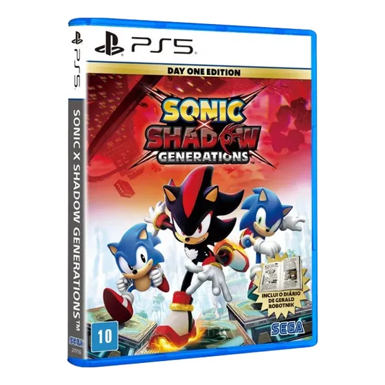 Sonic X Shadow Generations Ps5 Br Midia Fisica