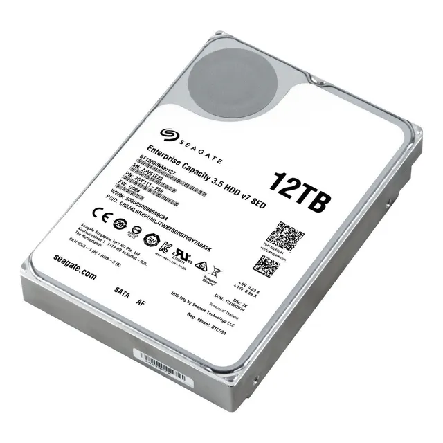 Disco Duro 12tb Seagate Enterprise 7200rpm 256mb Caché Sata3