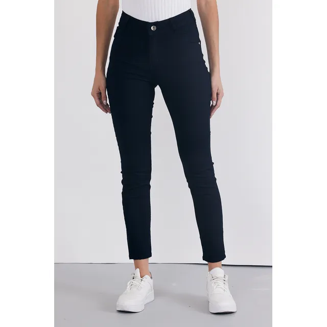Jean Skinny Elastizado Tiro Alto Azul Yanina Vi Scombro