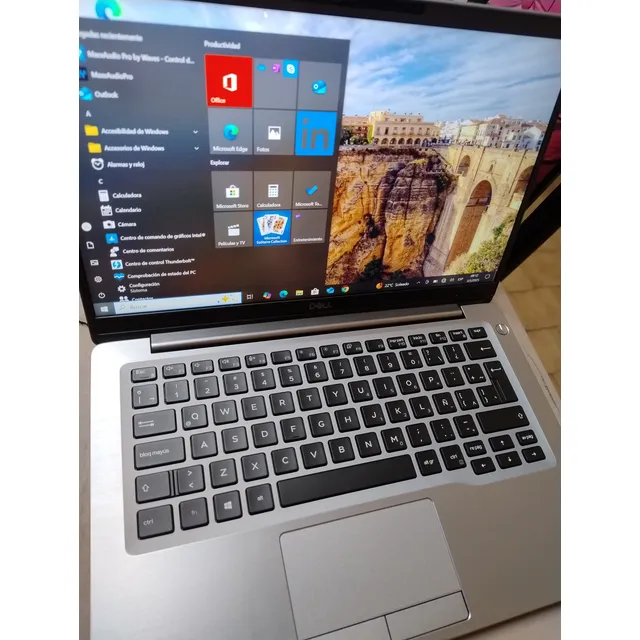 Notebook Dell 7400 Core I7 8va Gen 16gb Ddr4 256 Nvme Wifi Plateado