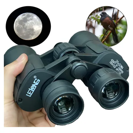 Binóculos Profissional Visão Astronômico Longo Alcance 20x50 Preto