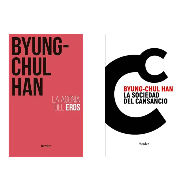 Sociedad Cansancio + Agonia Eros - Chul Han - 2 Libros