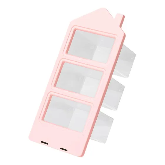 Pen Cup Lápis Portador De Mesa Organizador De Caneta Rosa