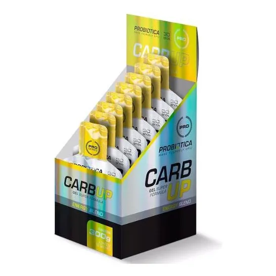 Carb Up Gel Super Formula Banana Display 10un - Probiótica