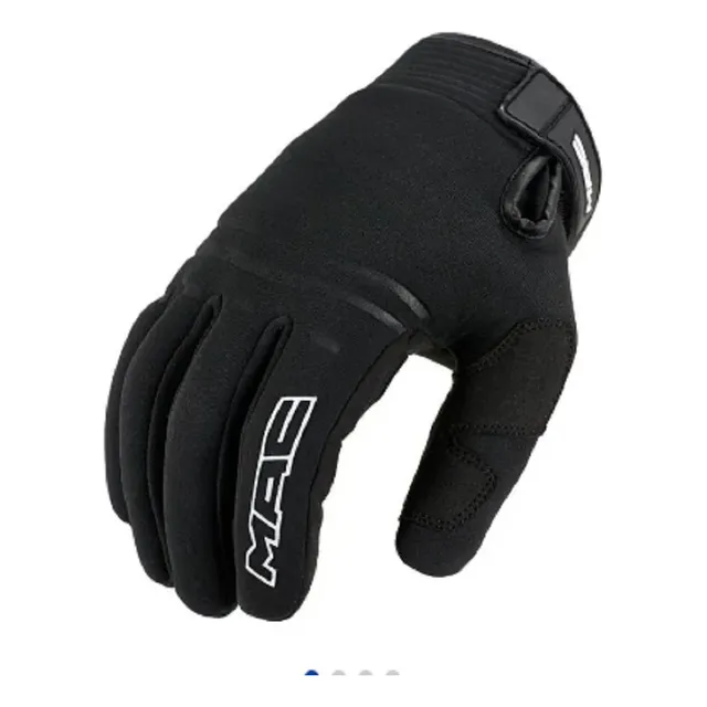 1 Par Guantes Moto Mac Atomic Neoprene Urbano Talle Xl