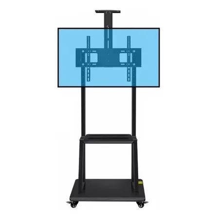 Soporte Tv Movil Con Ruedas 32 -75  Base Pedestal Stand 1700