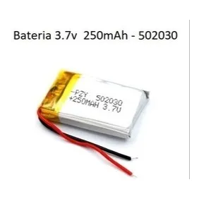 Batería 3.7v 250mah Litio Lipo Reloj Smart Watch Audifonos 