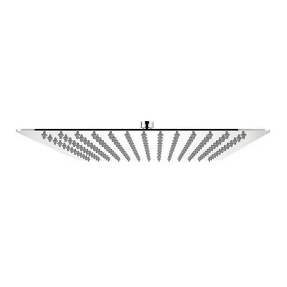 Regadera Cuadrada 16 PuLG Acero Inox Havasu Faguax Plus