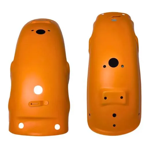 Guardafango Trasero Leon 5g  Naranja