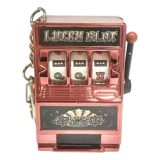 Llavero Mini Tragamonedas Funcional Diseño Retro Y Divertido Llavero Mini Tragamonedas Funcional Diseño Retro Y Divertido