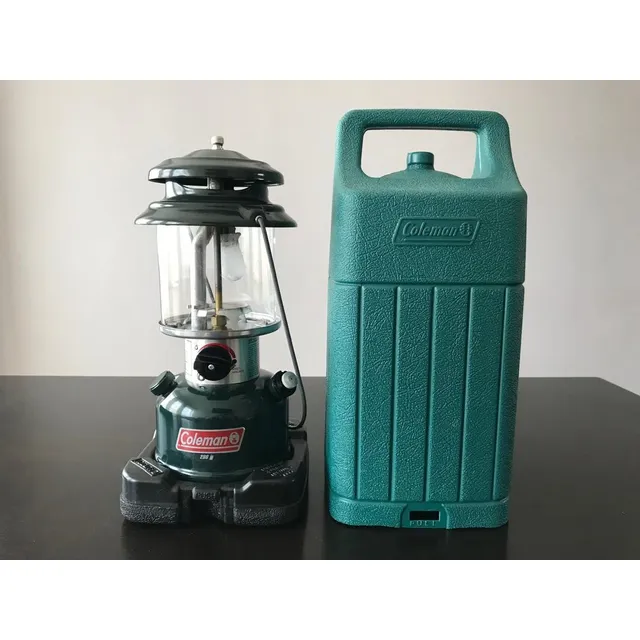 Lámpara De Camping Coleman Mod 286 Gasolina Blanca