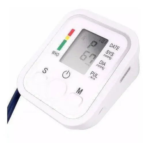 Tensiómetro Digital Health Herald de Brazo Automático Blanco | Cuotas sin interés