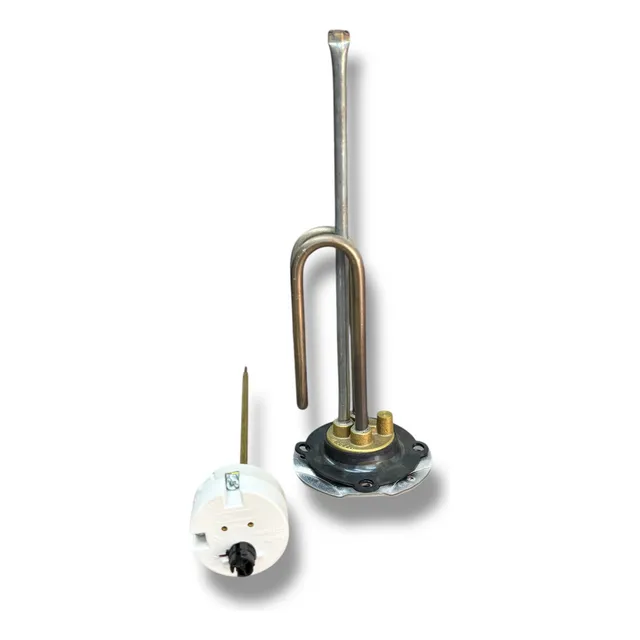 Kit Resistencia Italiana Original + Termostato Calefón James