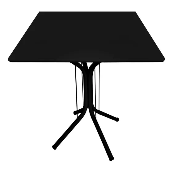 Mesa Jantar Quadrada 70cm Mdf Base Isa 4 Apoio