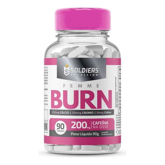 Termogênico Femme Burn 90g - Soldiers Nutrition Termogênico Femme Burn 90g - Soldiers Nutrition