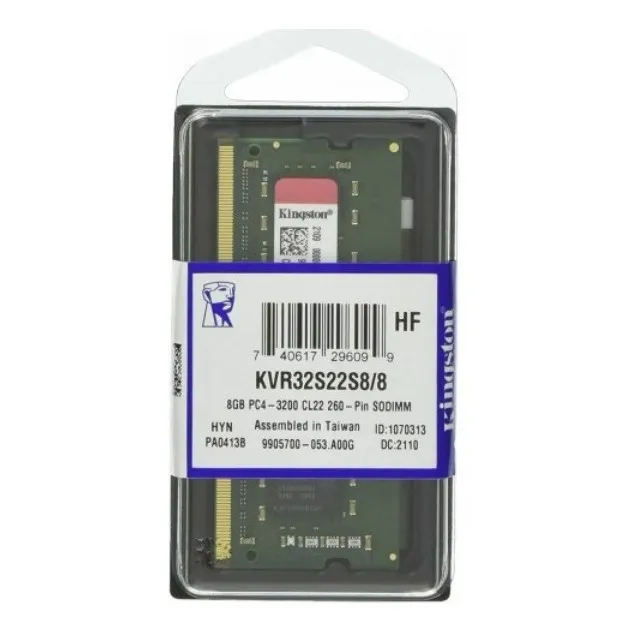 Memoria Ram Ddr4 Kingston - 8gb 2666mhz - Para Laptop