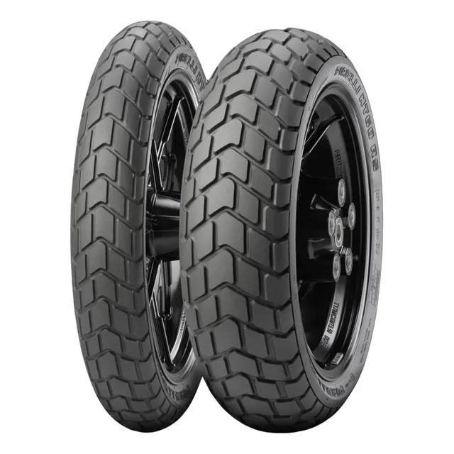 Par Pneu 110/80r18 + 180/55r17 Moto Mt60 Rs Pirelli