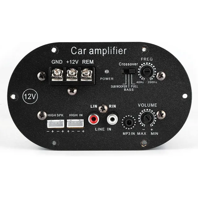Tablero Amplificador De Audio Para Automóvil Subwoofer De Gr
