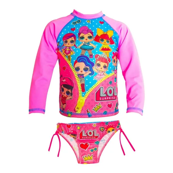 Conjunto De Trajes De Baño Para Niñas -  L.o.l. Surprise