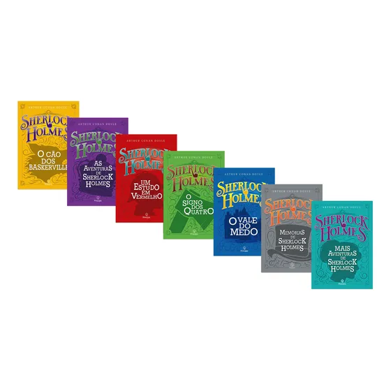 Kit 7 Livros | Sherlock Holmes | Arthur Conan Doyle