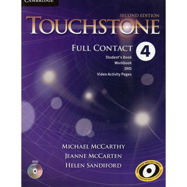 Touchstone 4 Full Contact -student´s, Workbook, Dvd, Video-